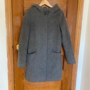 Aritzia Babaton gray wool coat